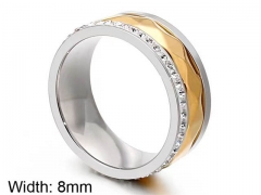 HY Wholesale Rings Jewelry 316L Stainless Steel Jewelry Rings-HY0151R0685