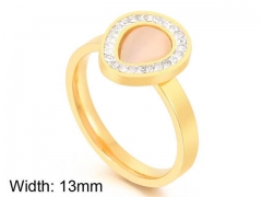 HY Wholesale Rings Jewelry 316L Stainless Steel Jewelry Rings-HY0151R0316