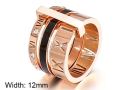 HY Wholesale Rings Jewelry 316L Stainless Steel Jewelry Rings-HY0151R0723