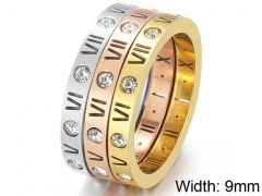 HY Wholesale Rings Jewelry 316L Stainless Steel Jewelry Rings-HY0151R0094