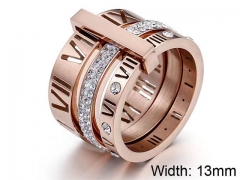 HY Wholesale Rings Jewelry 316L Stainless Steel Jewelry Rings-HY0151R0047