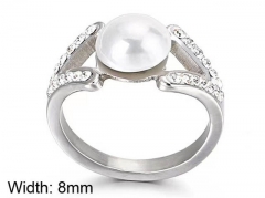 HY Wholesale Rings Jewelry 316L Stainless Steel Jewelry Rings-HY0151R1088