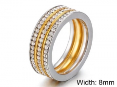 HY Wholesale Rings Jewelry 316L Stainless Steel Jewelry Rings-HY0151R0974