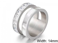 HY Wholesale Rings Jewelry 316L Stainless Steel Jewelry Rings-HY0151R1010