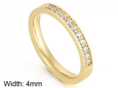 HY Wholesale Rings Jewelry 316L Stainless Steel Jewelry Rings-HY0151R0044