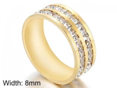 HY Wholesale Rings Jewelry 316L Stainless Steel Jewelry Rings-HY0151R0705