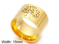 HY Wholesale Rings Jewelry 316L Stainless Steel Jewelry Rings-HY0151R0674