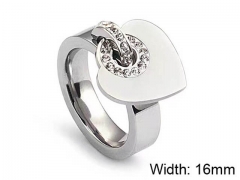 HY Wholesale Rings Jewelry 316L Stainless Steel Jewelry Rings-HY0151R0270