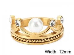 HY Wholesale Rings Jewelry 316L Stainless Steel Jewelry Rings-HY0151R0866
