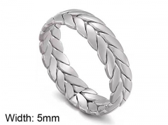 HY Wholesale Rings Jewelry 316L Stainless Steel Jewelry Rings-HY0151R0421