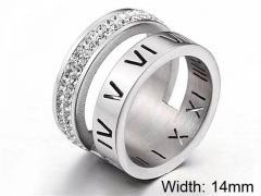 HY Wholesale Rings Jewelry 316L Stainless Steel Jewelry Rings-HY0151R0734