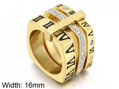 HY Wholesale Rings Jewelry 316L Stainless Steel Jewelry Rings-HY0151R0050