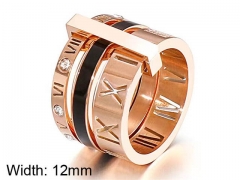 HY Wholesale Rings Jewelry 316L Stainless Steel Jewelry Rings-HY0151R0443