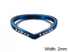 HY Wholesale Rings Jewelry 316L Stainless Steel Jewelry Rings-HY0151R0437