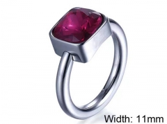 HY Wholesale Rings Jewelry 316L Stainless Steel Jewelry Rings-HY0151R0812