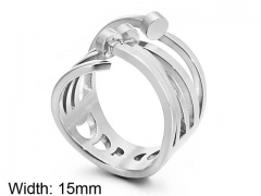 HY Wholesale Rings Jewelry 316L Stainless Steel Jewelry Rings-HY0151R0746