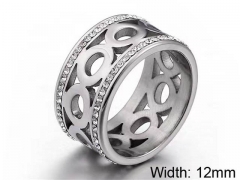 HY Wholesale Rings Jewelry 316L Stainless Steel Jewelry Rings-HY0151R0711