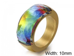 HY Wholesale Rings Jewelry 316L Stainless Steel Jewelry Rings-HY0151R0384