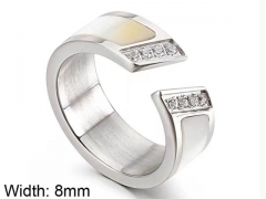 HY Wholesale Rings Jewelry 316L Stainless Steel Jewelry Rings-HY0151R0778