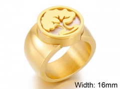 HY Wholesale Rings Jewelry 316L Stainless Steel Jewelry Rings-HY0151R0403