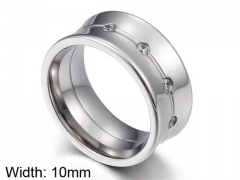HY Wholesale Rings Jewelry 316L Stainless Steel Jewelry Rings-HY0151R1075