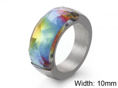HY Wholesale Rings Jewelry 316L Stainless Steel Jewelry Rings-HY0151R0367