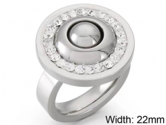HY Wholesale Rings Jewelry 316L Stainless Steel Jewelry Rings-HY0151R0656