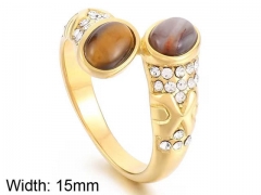 HY Wholesale Rings Jewelry 316L Stainless Steel Jewelry Rings-HY0151R0577