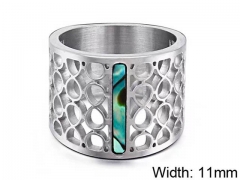 HY Wholesale Rings Jewelry 316L Stainless Steel Jewelry Rings-HY0151R0854