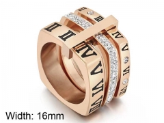 HY Wholesale Rings Jewelry 316L Stainless Steel Jewelry Rings-HY0151R0053