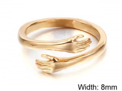 HY Wholesale Rings Jewelry 316L Stainless Steel Jewelry Rings-HY0151R0137