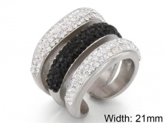 HY Wholesale Rings Jewelry 316L Stainless Steel Jewelry Rings-HY0151R0664