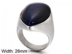 HY Wholesale Rings Jewelry 316L Stainless Steel Jewelry Rings-HY0151R0798