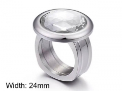 HY Wholesale Rings Jewelry 316L Stainless Steel Jewelry Rings-HY0151R0266