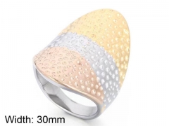 HY Wholesale Rings Jewelry 316L Stainless Steel Jewelry Rings-HY0151R0587