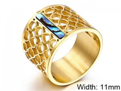 HY Wholesale Rings Jewelry 316L Stainless Steel Jewelry Rings-HY0151R0853