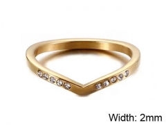 HY Wholesale Rings Jewelry 316L Stainless Steel Jewelry Rings-HY0151R0439