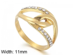 HY Wholesale Rings Jewelry 316L Stainless Steel Jewelry Rings-HY0151R0404