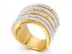 HY Wholesale Rings Jewelry 316L Stainless Steel Jewelry Rings-HY0151R0957