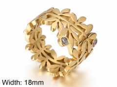 HY Wholesale Rings Jewelry 316L Stainless Steel Jewelry Rings-HY0151R0307