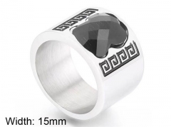 HY Wholesale Rings Jewelry 316L Stainless Steel Jewelry Rings-HY0151R0207