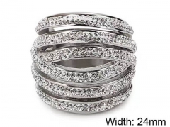 HY Wholesale Rings Jewelry 316L Stainless Steel Jewelry Rings-HY0151R0731