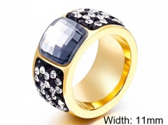HY Wholesale Rings Jewelry 316L Stainless Steel Jewelry Rings-HY0151R0951