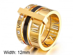 HY Wholesale Rings Jewelry 316L Stainless Steel Jewelry Rings-HY0151R0722