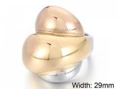 HY Wholesale Rings Jewelry 316L Stainless Steel Jewelry Rings-HY0151R0585