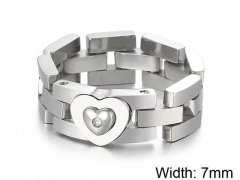 HY Wholesale Rings Jewelry 316L Stainless Steel Jewelry Rings-HY0151R0614