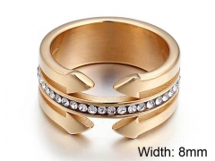 HY Wholesale Rings Jewelry 316L Stainless Steel Jewelry Rings-HY0151R0732
