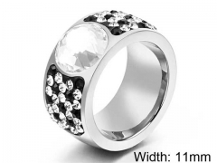 HY Wholesale Rings Jewelry 316L Stainless Steel Jewelry Rings-HY0151R0950