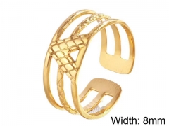 HY Wholesale Rings Jewelry 316L Stainless Steel Jewelry Rings-HY0152R0074