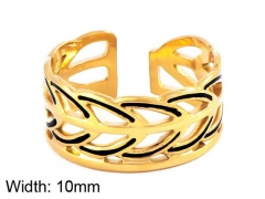 HY Wholesale Rings Jewelry 316L Stainless Steel Jewelry Rings-HY0152R0062